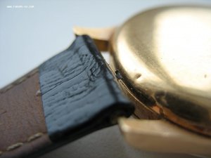 Часы мужские,хронометр, золотые "Jolus" 750 пр.