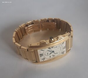 Золотые часы Cartier 18k