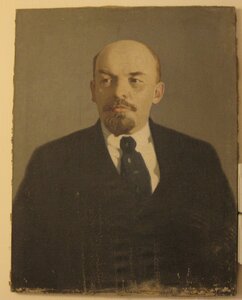 В.И.ЛЕНИН портрет, автор А.Чесалин, 70х90 см.