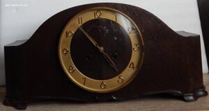каминные (настольные)часы Kienzle (Германия)Бой. 3 струны бо