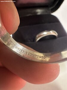 Кольца Tiffany & Co платина