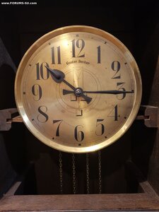 Напольные часы, GUSTAV BECKER, 1925-1930гг., Шикарный