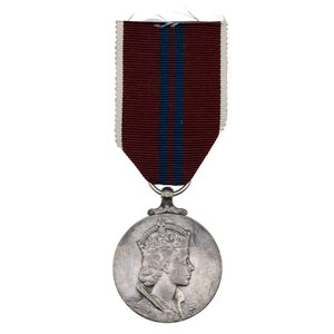 Великобритания Коронационная медаль королевы Елизаветы II
